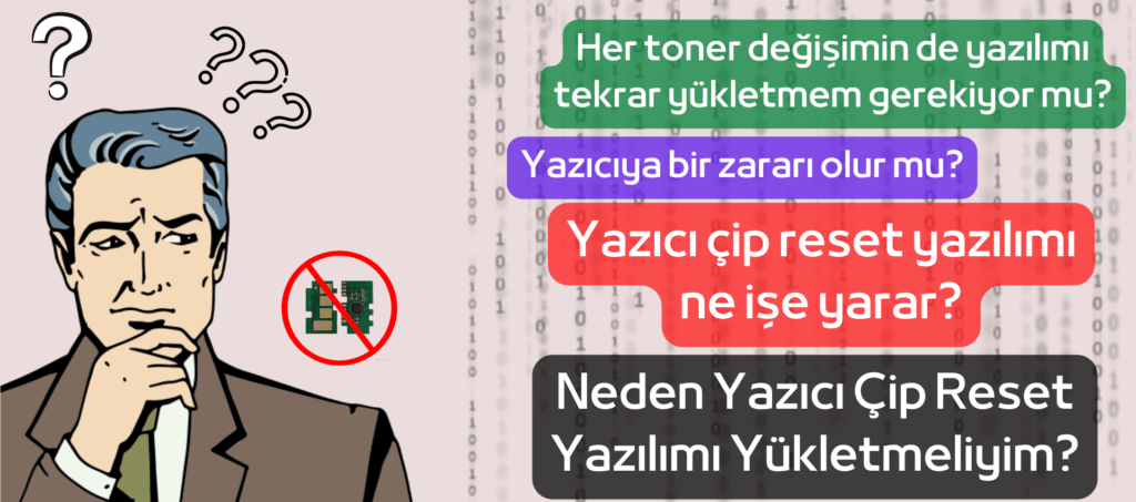 Neden Yazıcı Çip Reset Yazılımı Yükletmeliyim